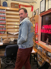 Load image into Gallery viewer, Lined Denim Jacket