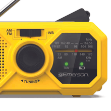 Load image into Gallery viewer, Emerson Emergency AM / FM Radio with Weather Band and Power Bank