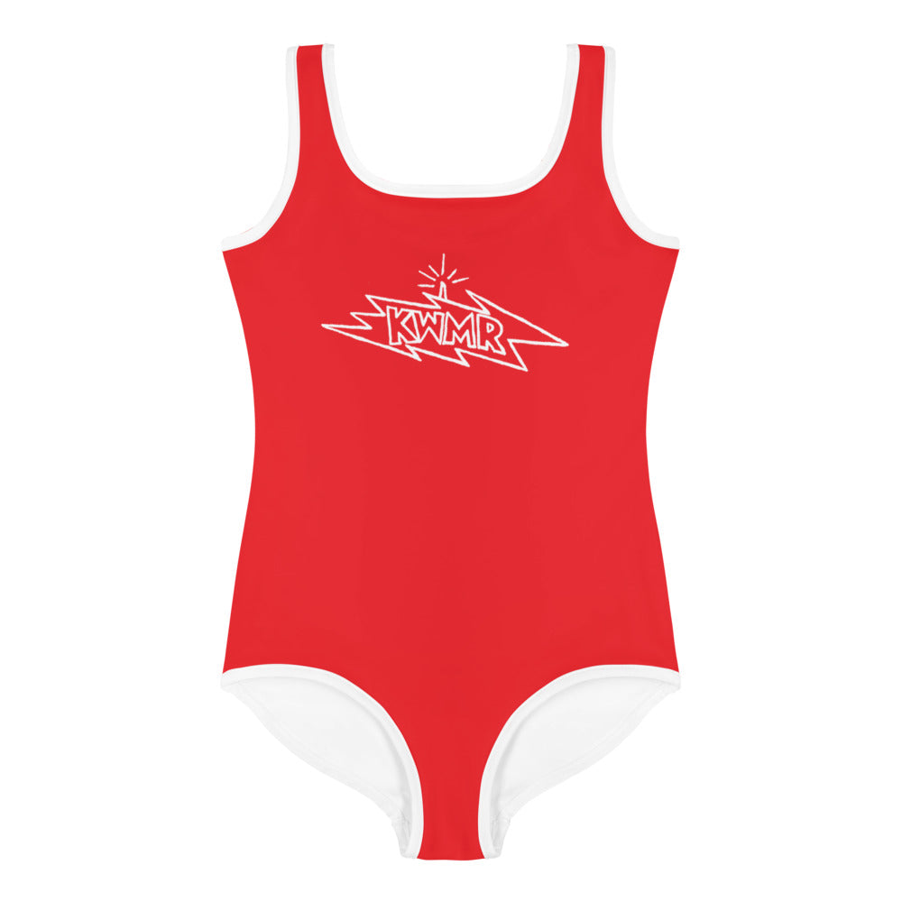 One-Piece Swimsuit - Red - Youth