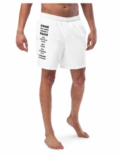 Load image into Gallery viewer, Swim Trunks - White