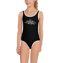 Load image into Gallery viewer, One-Piece Swimsuit - Black - Youth
