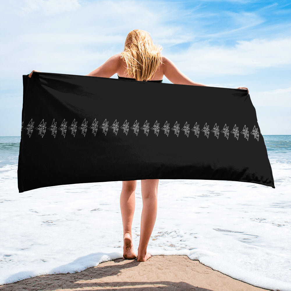 Beach Towel - Black